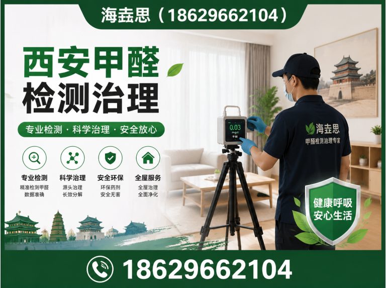 陕西西安甲醛检测治理展示图